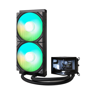 TRYX Panorama 280 ARGB  Refrigeración Líquida Negra Pantalla curva AMOLED 65