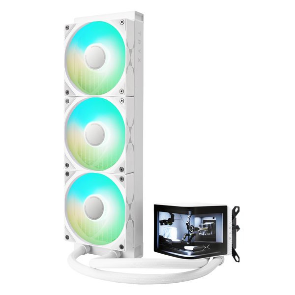 TRYX Panorama 360 ARGB  Refrigeración Líquida Blanca Pantalla curva AMOLED 65 TRYX Panorama 360 ARGB  Refrigeración Líquida Blanca Pantalla curva AMOLED 65