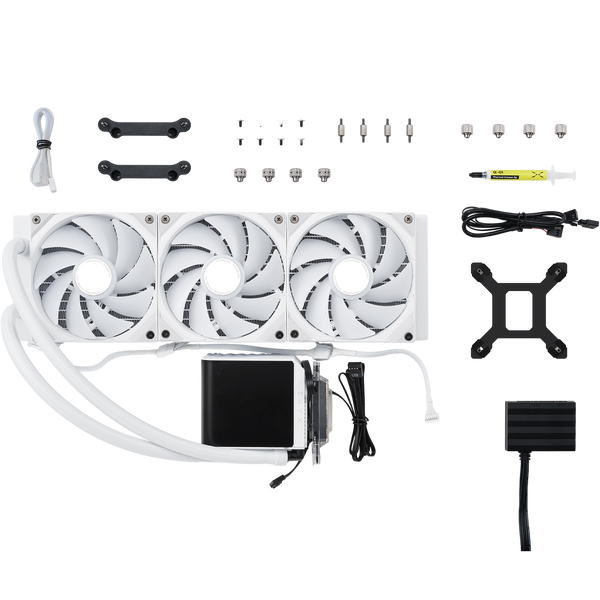 TRYX Panorama 360 ARGB  Refrigeración Líquida Blanca Pantalla curva AMOLED 65 TRYX Panorama 360 ARGB  Refrigeración Líquida Blanca Pantalla curva AMOLED 65