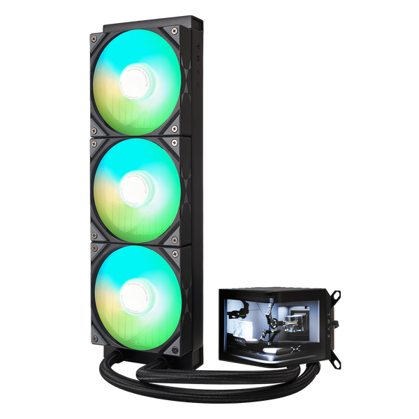 TRYX Panorama 360 ARGB  Refrigeración Líquida Negra Pantalla curva AMOLED 65 TRYX Panorama 360 ARGB  Refrigeración Líquida Negra Pantalla curva AMOLED 65