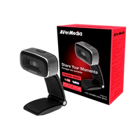 Avermedia PW310 FHD 1080P 30FPS Black Webcam Avermedia PW310 FHD 1080P 30FPS Black Webcam