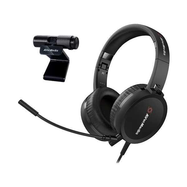 Avermedia BO317  Webcam PW313  Auricular AH313  Kit para videoconferencia Avermedia BO317  Webcam PW313  Auricular AH313  Kit para videoconferencia