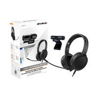 Avermedia BO317 Webcam PW313 Auricular AH313 Kit para videoconferencia Avermedia BO317 Webcam PW313 Auricular AH313 Kit para videoconferencia
