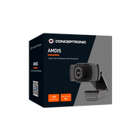 Conceptronic Amdis 2K USB con micrófono  Webcam