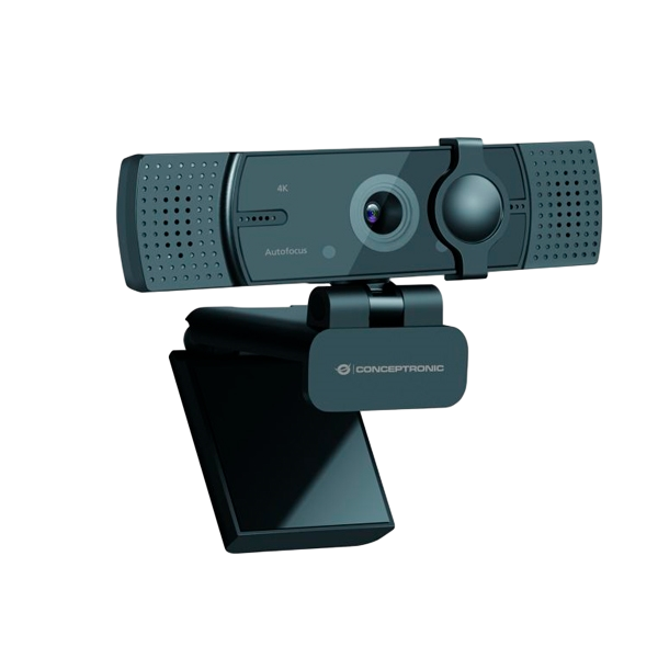 Conceptronic AMDIS08B 4K con Enfoque Automático y Doble Micrófono Webcam Conceptronic AMDIS08B 4K con Enfoque Automático y Doble Micrófono Webcam