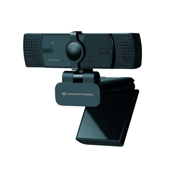 Conceptronic AMDIS08B 4K con Enfoque Automático y Doble Micrófono Webcam Conceptronic AMDIS08B 4K con Enfoque Automático y Doble Micrófono Webcam