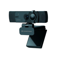 Conceptronic AMDIS08B 4K con Enfoque Automático y Doble Micrófono Webcam Conceptronic AMDIS08B 4K con Enfoque Automático y Doble Micrófono Webcam