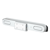 HP Poly Studio X52  Barra de vídeo Multifunción HDMI y USB Cámara 4K UHD de 20MP 4 Micrófonos y Altavoces estéreo dual