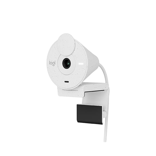 Logitech Brio 300 Blanco Crudo Full HD USB C Webcam Logitech Brio 300 Blanco Crudo Full HD USB C Webcam
