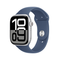Apple Watch Series 10 Reloj inteligente 46mm GPS Cellular Caja de Aluminio Correa Deportiva Azul Denim Talla ML Apple Watch Series 10 Reloj inteligente 46mm GPS Cellular Caja de Aluminio Correa Deportiva Azul Denim Talla ML