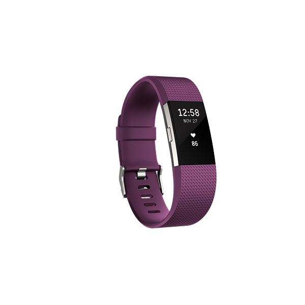Fitbit Charge 2 Grande ciruelaplata  Pulsera de actividad Fitbit Charge 2 Grande ciruelaplata  Pulsera de actividad
