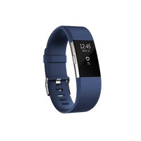 Fitbit Charge 2 Peque&ntilde;a azul/plata - Pulsera actividad