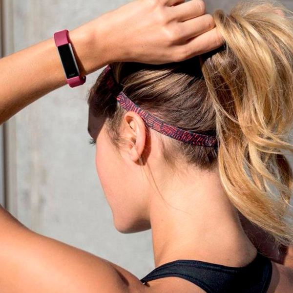 FITBIT Alta HR Fucsia Pequeña Pulsera de actividad FITBIT Alta HR Fucsia Pequeña Pulsera de actividad