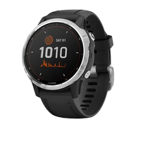 Garmin Fénix 6S Solar Plata  Negro Smartwatch