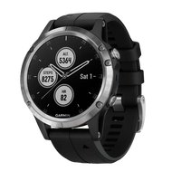 Garmin Fenix 5 Plus PlataNegro  Smartwatch