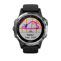 Garmin Fenix 5 Plus PlataNegro  Smartwatch