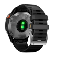 Garmin Fénix 6 Solar Plata  Negro  Smartwatch