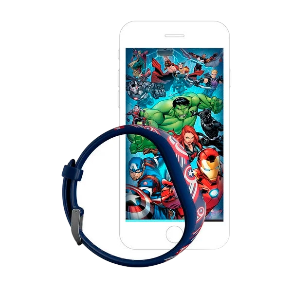 Garmin Vivofit JR 2 Marvel Cápitan América Smartwatch Garmin Vivofit JR 2 Marvel Cápitan América Smartwatch
