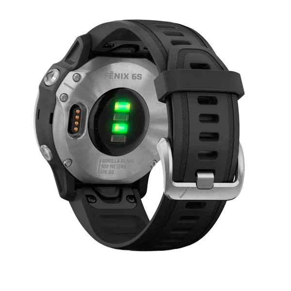 Garmin Fénix 6S Plata Negro Smartwatch Garmin Fénix 6S Plata Negro Smartwatch