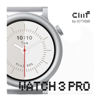 Nothing CMF Watch 3 Pro Gris Claro Smartwatch GPS DualBand Pantalla AMOLED 143 Más de 130 Modos SpO2 Frecuencia Cardíaca 13 días de Autonomía Nothing CMF Watch 3 Pro Gris Claro Smartwatch GPS DualBand Pantalla AMOLED 143 Más de 130 Modos SpO2 Frecuencia Cardíaca 13 días de Autonomía