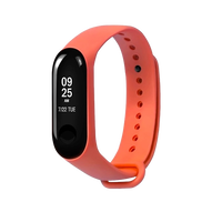 Xiaomi Mi Band 3 silicona naranja  Correa
