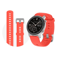 Xiaomi AMAZFIT GTR 12 Rojo 42mm  Smartwatch