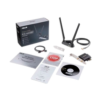 Asus PCEAX58BT WiFi6 AX3000 BT 50 Tarjeta de Red Asus PCEAX58BT WiFi6 AX3000 BT 50 Tarjeta de Red