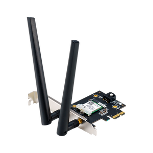 Asus PCEAXE5400 WiFi6E Bluetooth 52 Tarjeta de WiFi Asus PCEAXE5400 WiFi6E Bluetooth 52 Tarjeta de WiFi