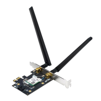 Asus PCEBE6500 Adaptador Wifi PCIe WiFi 7 TriBanda Bluetooth 54 Asus PCEBE6500 Adaptador Wifi PCIe WiFi 7 TriBanda Bluetooth 54