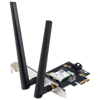 Asus PCEAX1800 WiFi 6 Bluetooth 52 OEM Tarjeta de Red Asus PCEAX1800 WiFi 6 Bluetooth 52 OEM Tarjeta de Red