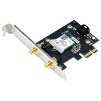 Asus PCEAX1800 WiFi 6 Bluetooth 52 OEM Tarjeta de Red Asus PCEAX1800 WiFi 6 Bluetooth 52 OEM Tarjeta de Red