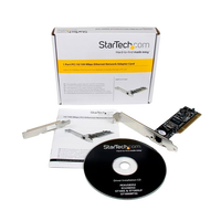 StarTechcom  fast ethernet PCI  Tarjeta de red