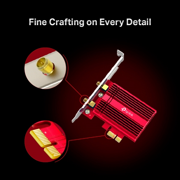 TPLink Archer TX3000 Wifi 6 Bt 50 PCIE Adaptador Wifi TPLink Archer TX3000 Wifi 6 Bt 50 PCIE Adaptador Wifi