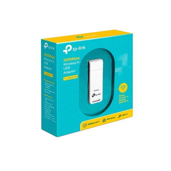 TPLink TLWN821N 300Mbps  Adaptador WiFi USB TPLink TLWN821N 300Mbps  Adaptador WiFi USB