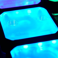 Alphacool marco RGB aurora XPX negro  Accesorio bloque CPU