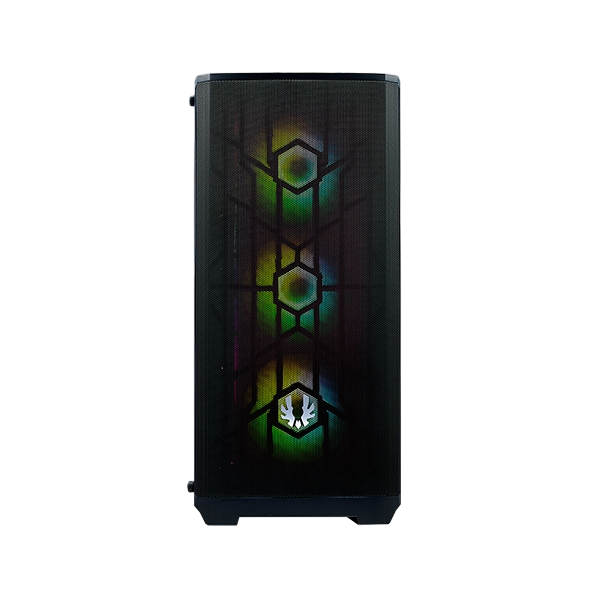 BitFenix Nova Mesh SE TG Cristal Templado USB 31 ARGB Negra  Caja BitFenix Nova Mesh SE TG Cristal Templado USB 31 ARGB Negra  Caja
