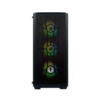 BitFenix Nova Mesh SE TG Cristal Templado USB 31 ARGB Negra Caja BitFenix Nova Mesh SE TG Cristal Templado USB 31 ARGB Negra Caja