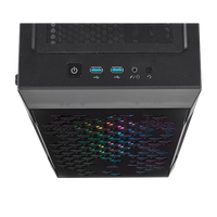 Corsair iCUE 220T RGB negra  Caja