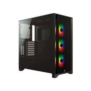 Corsair 4000X iCUE ARGB Black  Caja