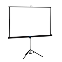 Iggual PSITS200 con Trípode 200x200 Pantalla de Proyección Iggual PSITS200 con Trípode 200x200 Pantalla de Proyección