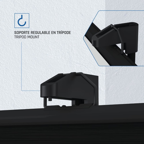 Iggual PSITS200 con Trípode 200x200 Pantalla de Proyección Iggual PSITS200 con Trípode 200x200 Pantalla de Proyección