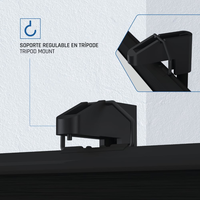 Iggual PSITS200 con Trípode 200x200 Pantalla de Proyección Iggual PSITS200 con Trípode 200x200 Pantalla de Proyección