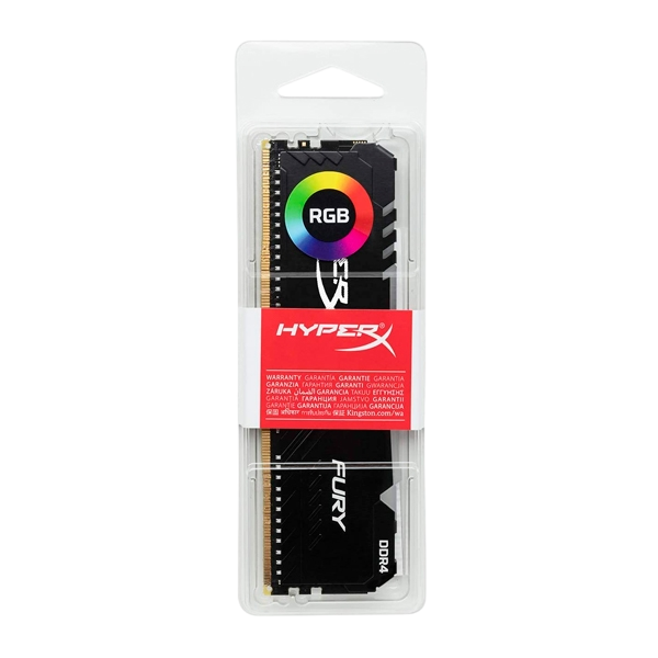 HyperX Fury RGB DDR4 3600MHz 8GB CL17  Memoria RAM HyperX Fury RGB DDR4 3600MHz 8GB CL17  Memoria RAM
