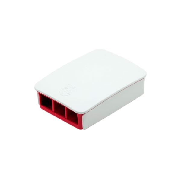 Caja RASPBERRY PI 3 B Blanca y Roja Accesorio Caja RASPBERRY PI 3 B Blanca y Roja Accesorio