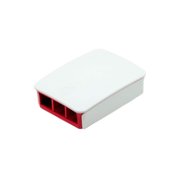 Caja RASPBERRY PI 3 B Blanca y Roja  Accesorio