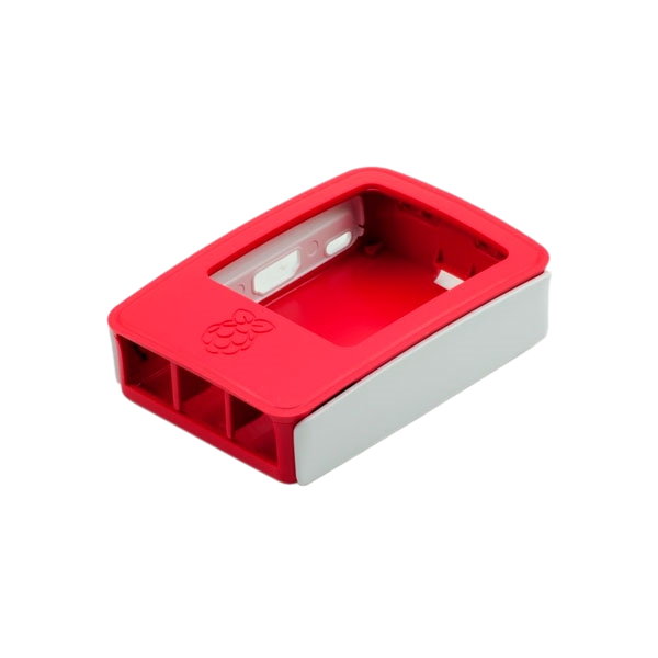 Caja RASPBERRY PI 3 B Blanca y Roja Accesorio Caja RASPBERRY PI 3 B Blanca y Roja Accesorio