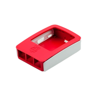 Caja RASPBERRY PI 3 B Blanca y Roja  Accesorio