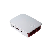 Caja RASPBERRY PI 3 B Blanca y Roja  Accesorio