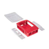 Caja RASPBERRY PI 3 B Blanca y Roja  Accesorio