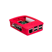 Caja RASPBERRY PI 3 B Blanca y Roja  Accesorio